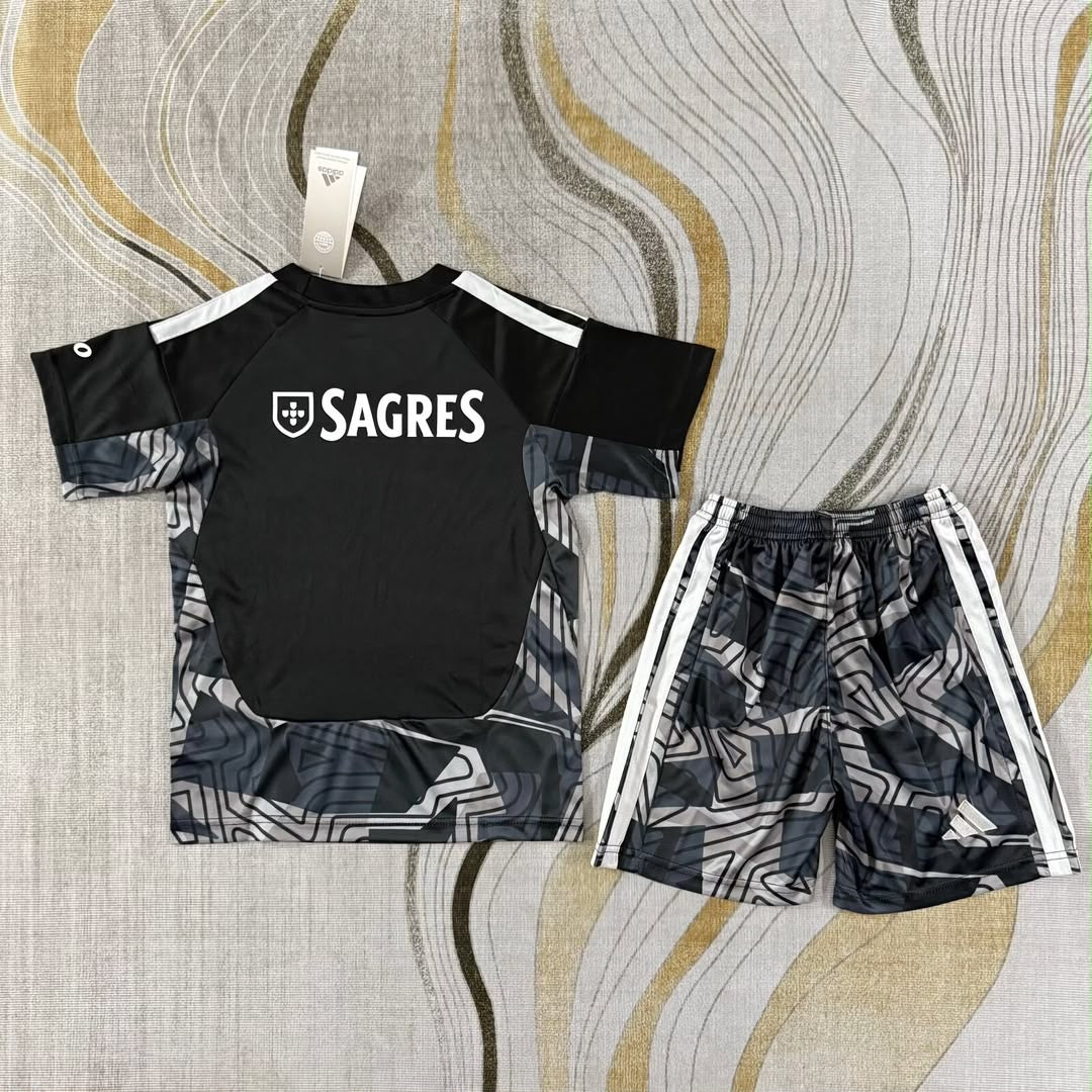“Black” - Goalkeeper 26/27 Kids Shirt Kit