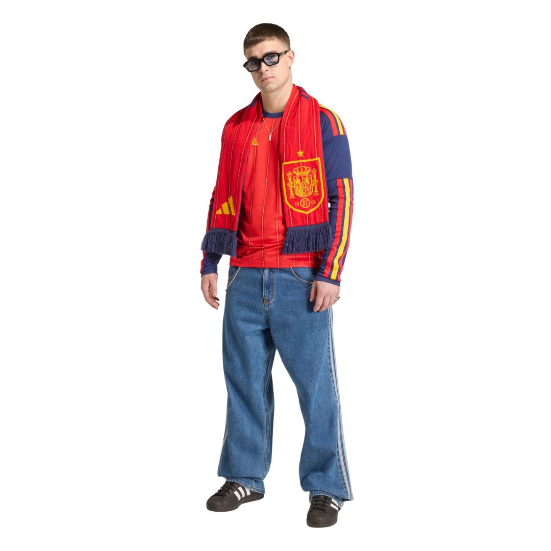 CAMISOLA ESPANHA PRINCIPAL MUNDIAL 2026 MANGA LONGA