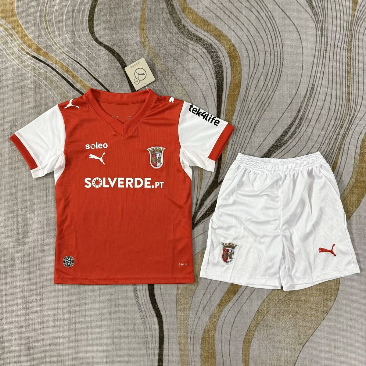 Home 26/27 Kids Shirt Kit