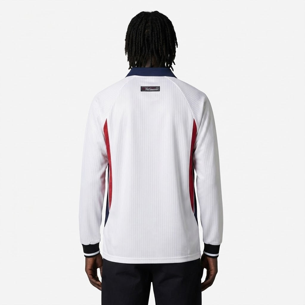 Camisola Retrô Inglaterra 1998/99 I Manga Longa