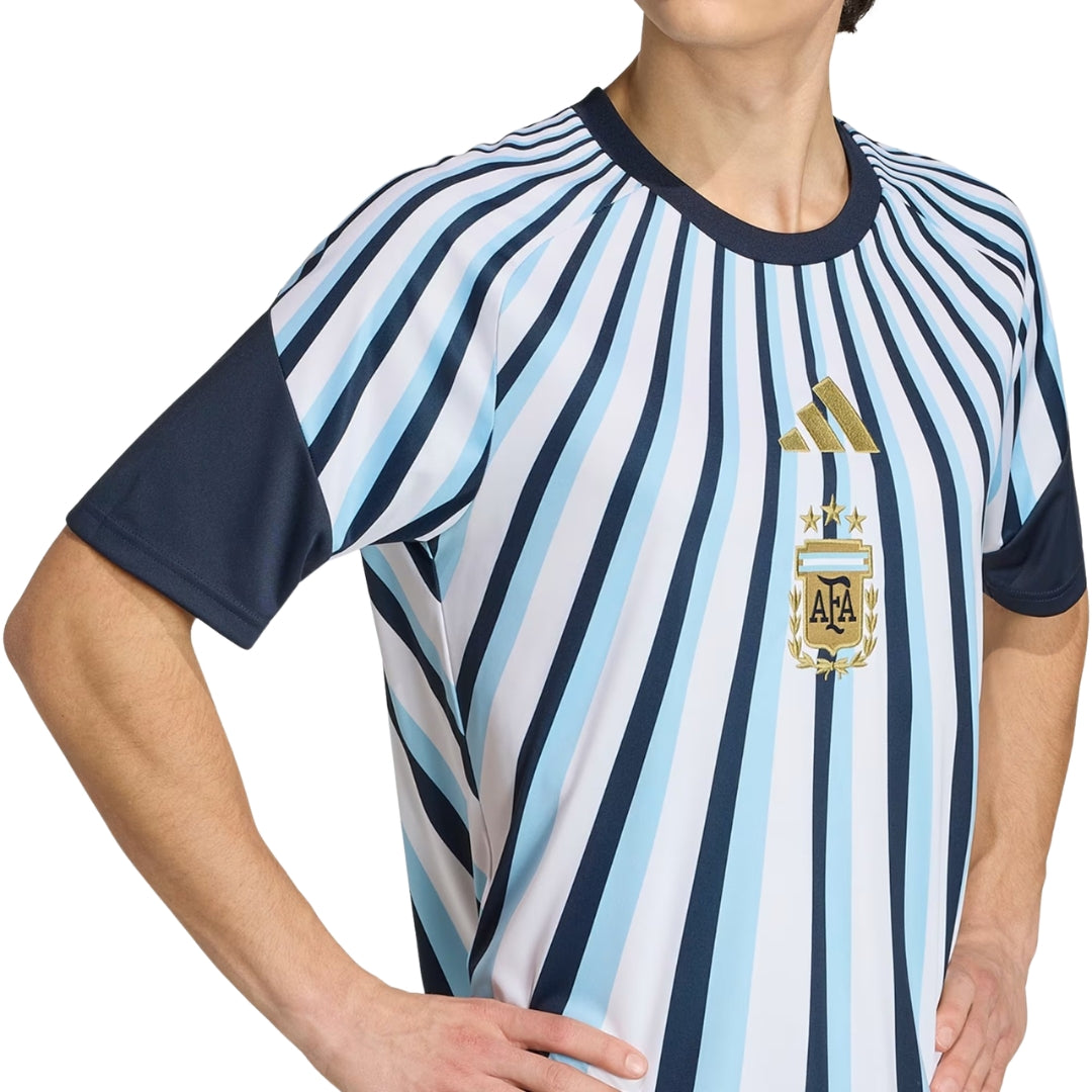 CAMISOLA ARGENTINA MUNDIAL 2026 AQUECIMENTO