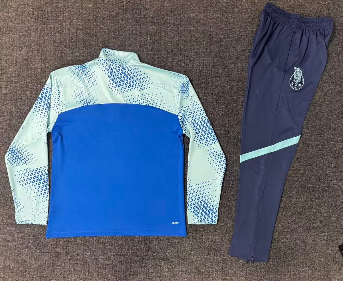 Training 26/27 Half-Zip Tracksuit - Blue