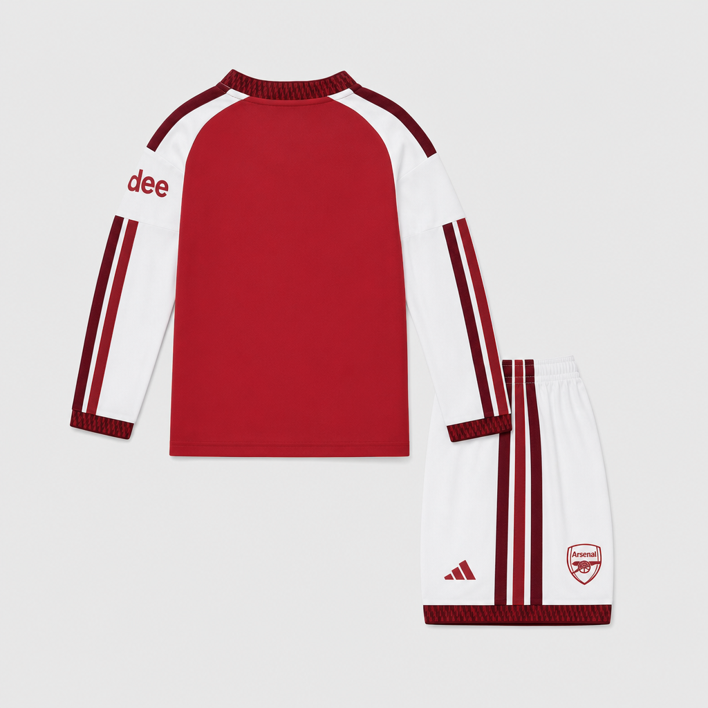 Home 26/27 Kids Long Sleeve Shirt Kit