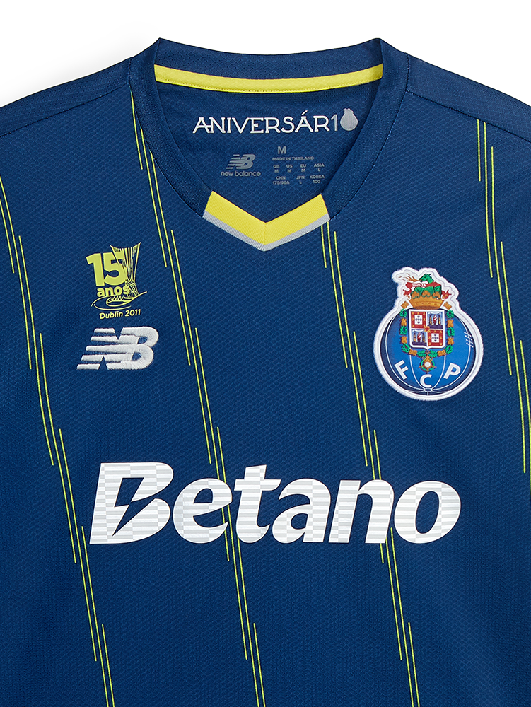 Camisola FC Porto Quarto Equipamento 25/26 – Com Badge Celebração Liga Europa Dublin