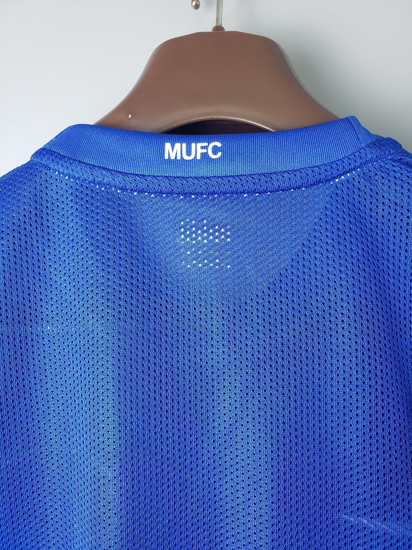 Camisola Manchester United Principal Retro 2007/08 - Manga Comprida
