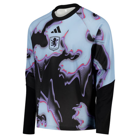 CAMISOLA ASTON VILLA PRÉ JOGO 2026/27 - MANGA LONGA