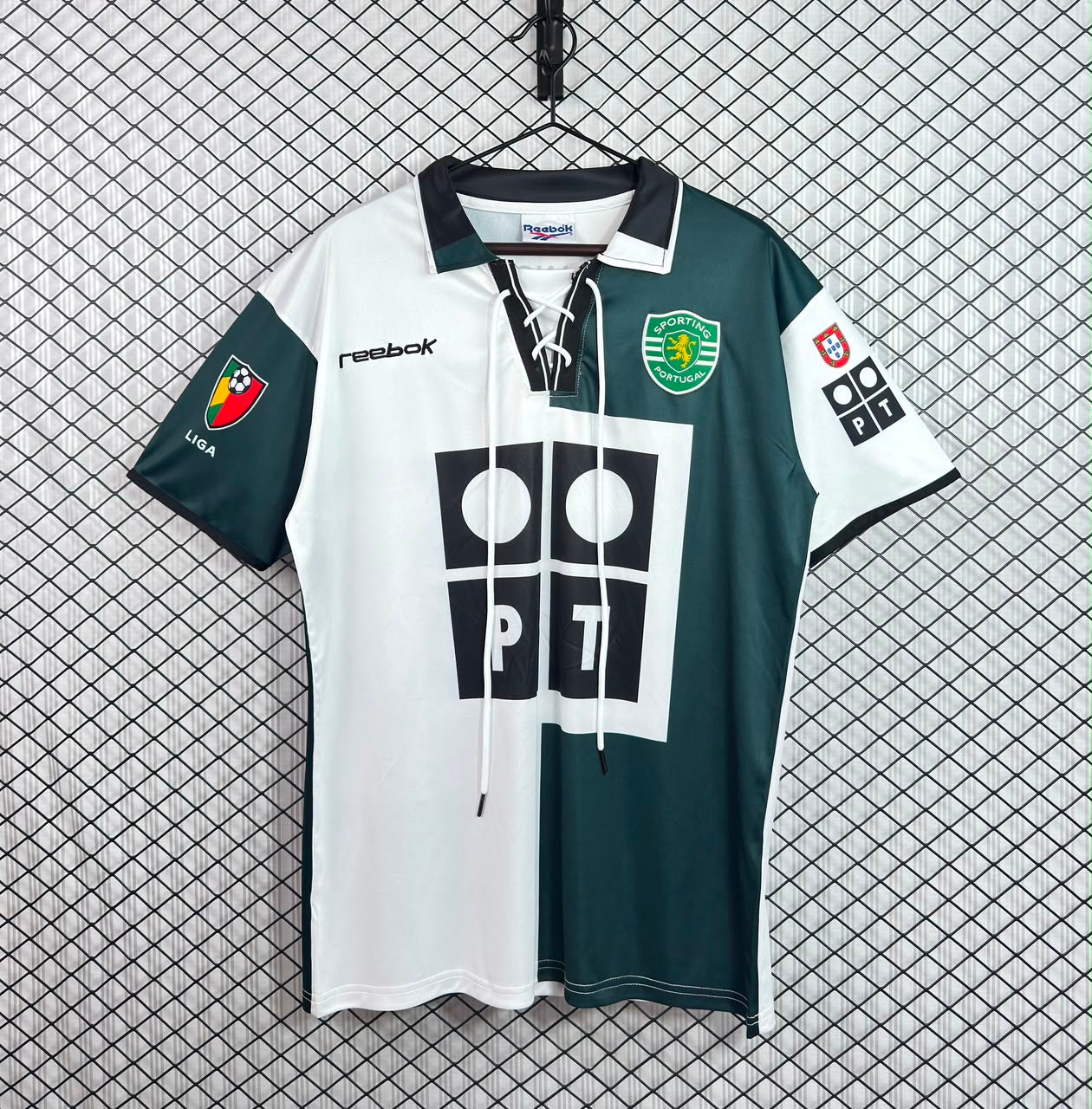 CAMISOLA SPORTING RETRÔ 2002/03 - TERCEIRA