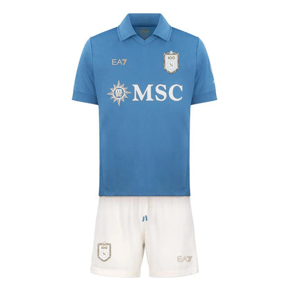 KIT DE CRIANÇA NAPOLI PRINCIPAL 100 ANOS 2026/27