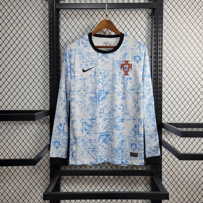 Camisola Manga Comprida Portugal Alternativa 2024/25 - ÚLTIMAS UNIDADES! 🔥🇵🇹