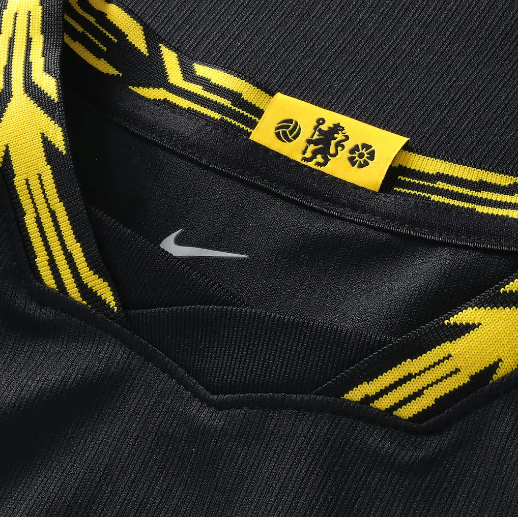 Camisola Chelsea alternativa preta 2026/27