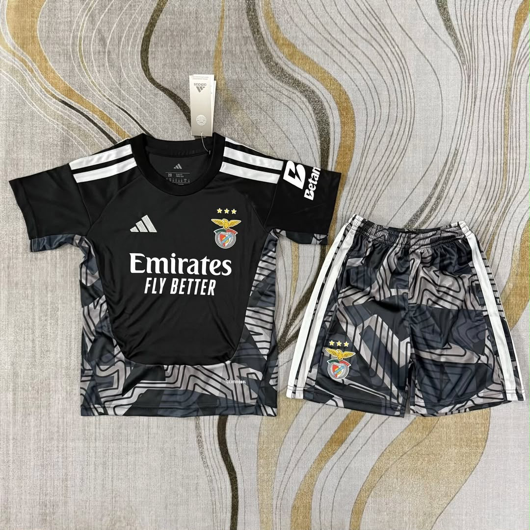 “Black” - Goalkeeper 26/27 Kids Shirt Kit