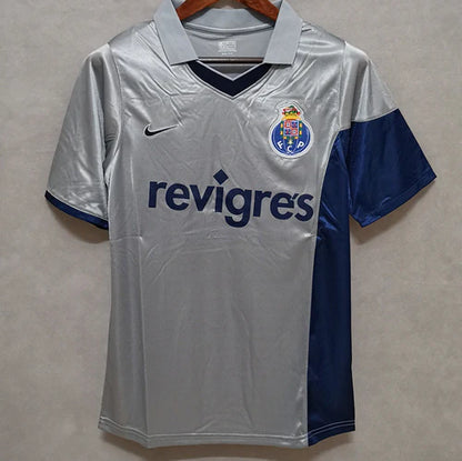 Camisola PORTO retro 2001/02 - cinza/azul