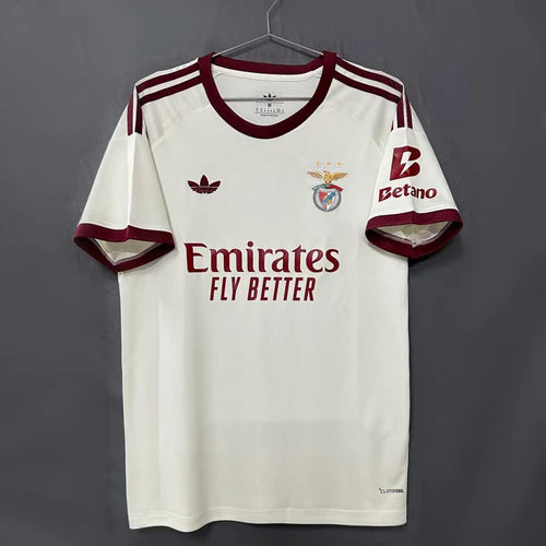 Camisola Benfica ALTERNATIVA off white (creme) 2026/27 - LANÇAMENTO secundária