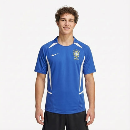 Camisola Retrô Seleção Brasil 2002/03 II