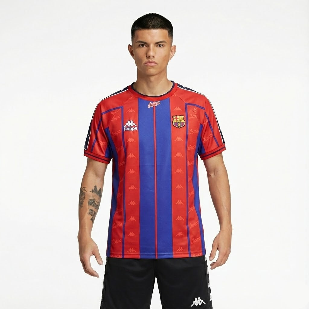 Camisola Retrô Barcelona 1997/98 I