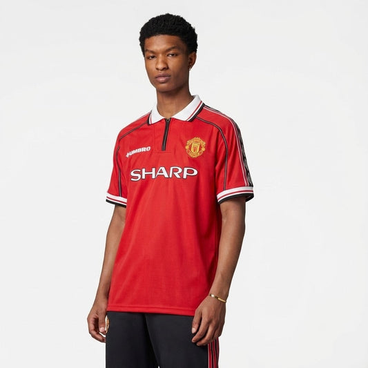 Camisola Retrô Manchester United 1998/99 I
