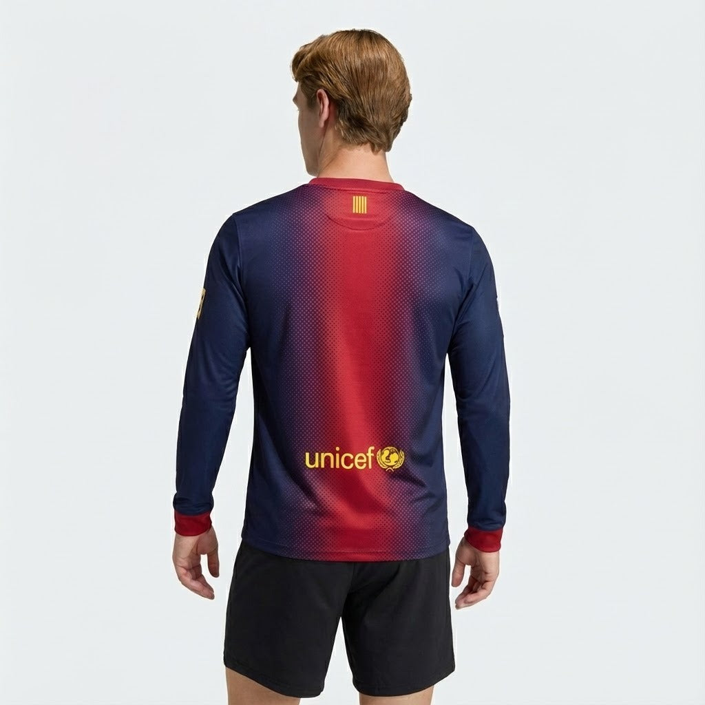 Camisola Retrô Barcelona 2012/13 I Manga Longa