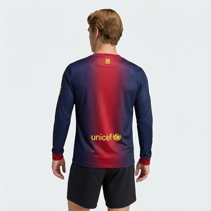 Camisola Retrô Barcelona 2012/13 I Manga Longa