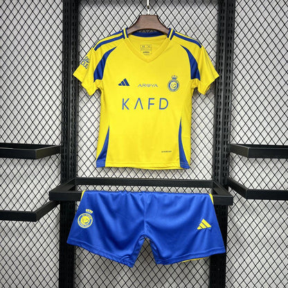 Conjunto infantil Al Nassr Principal 2024/25