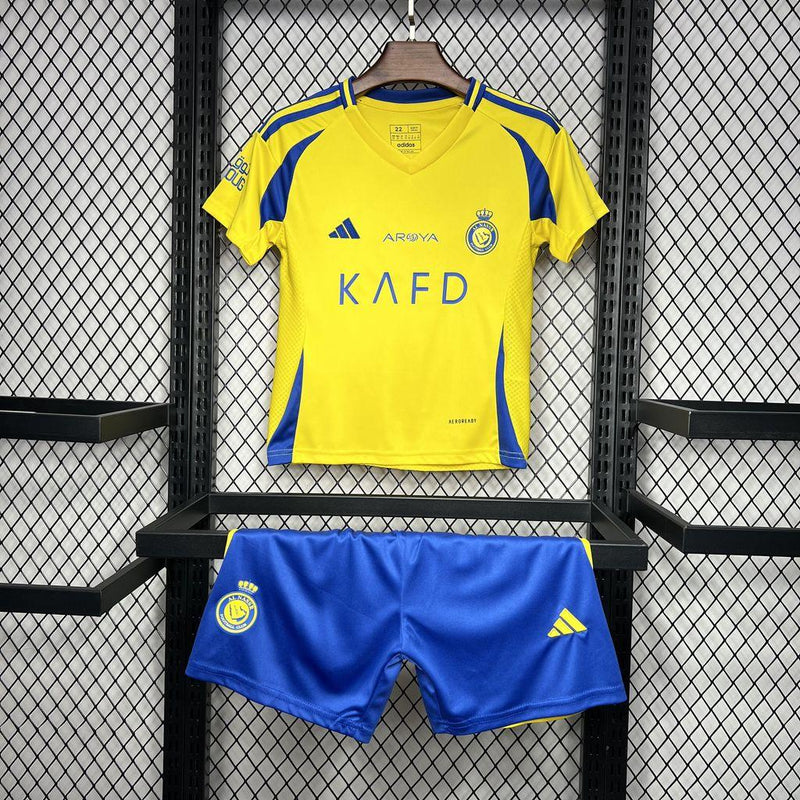 Conjunto infantil Al Nassr Principal 2024/25