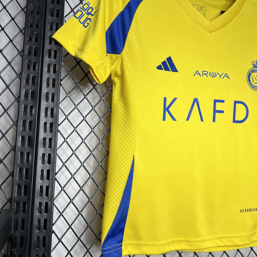 Conjunto infantil Al Nassr Principal 2024/25