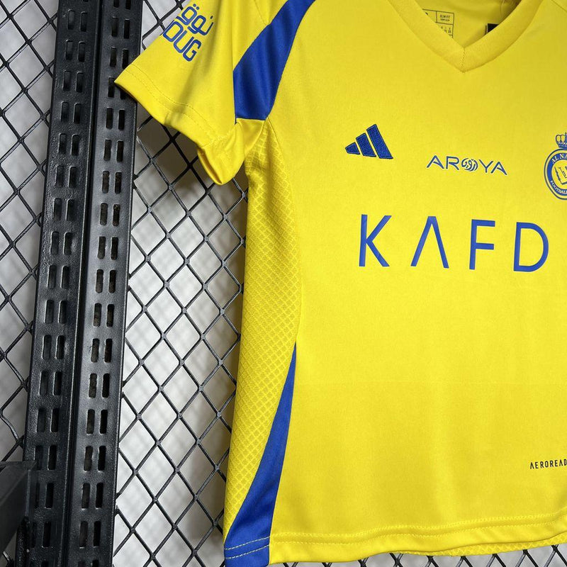 Conjunto infantil Al Nassr Principal 2024/25