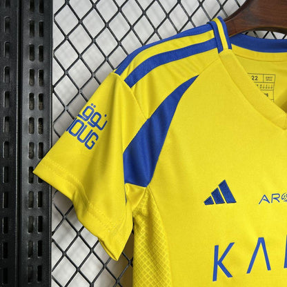 Conjunto infantil Al Nassr Principal 2024/25