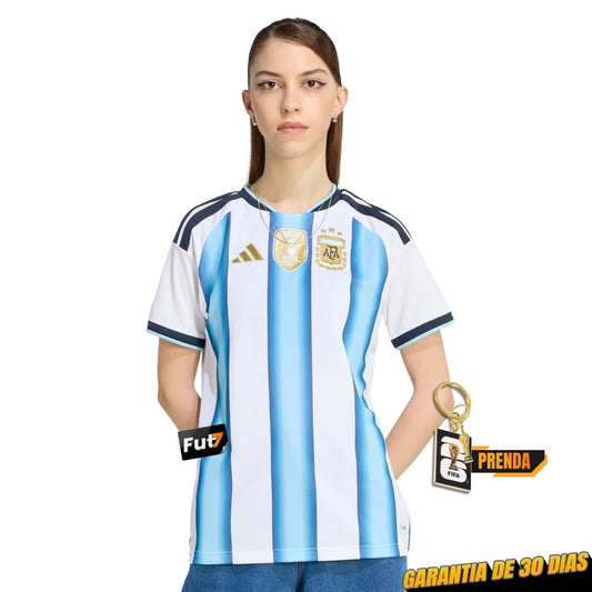 CAMISOLA ARGENTINA PRINCIPAL MUNDIAL 2026 MULHER