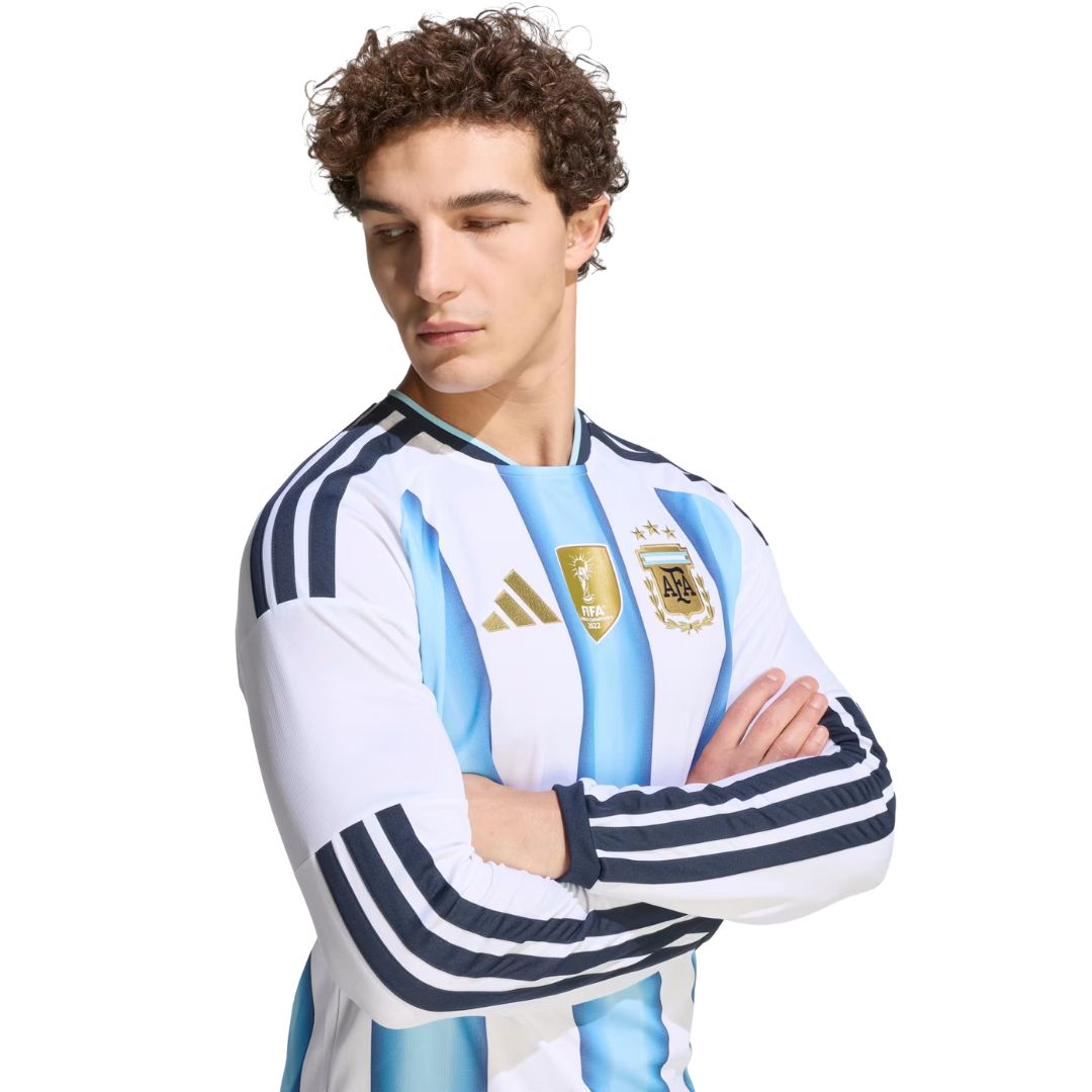 CAMISOLA ARGENTINA PRINCIPAL MUNDIAL 2026 MANGA LONGA