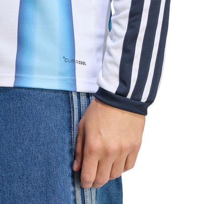 CAMISOLA ARGENTINA PRINCIPAL MUNDIAL 2026 MANGA LONGA