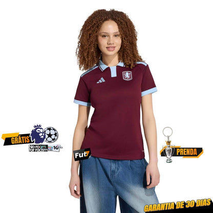 CAMISOLA ASTON VILLA PRINCIPAL 26/27 MULHER