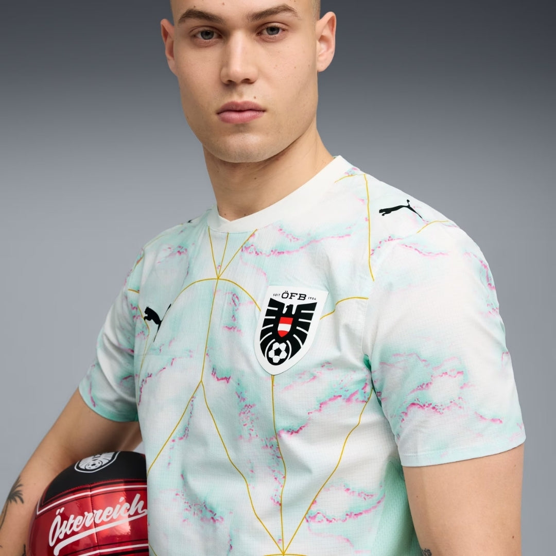 CAMISOLA AUSTRIA ALTERNATIVA MUNDIAL 2026 AUTHENTIC
