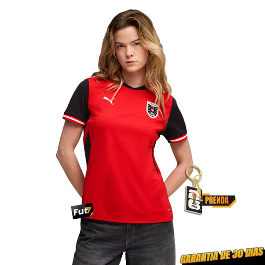 CAMISOLA AUSTRIA PRINCIPAL MUNDIAL 2026 MULHER