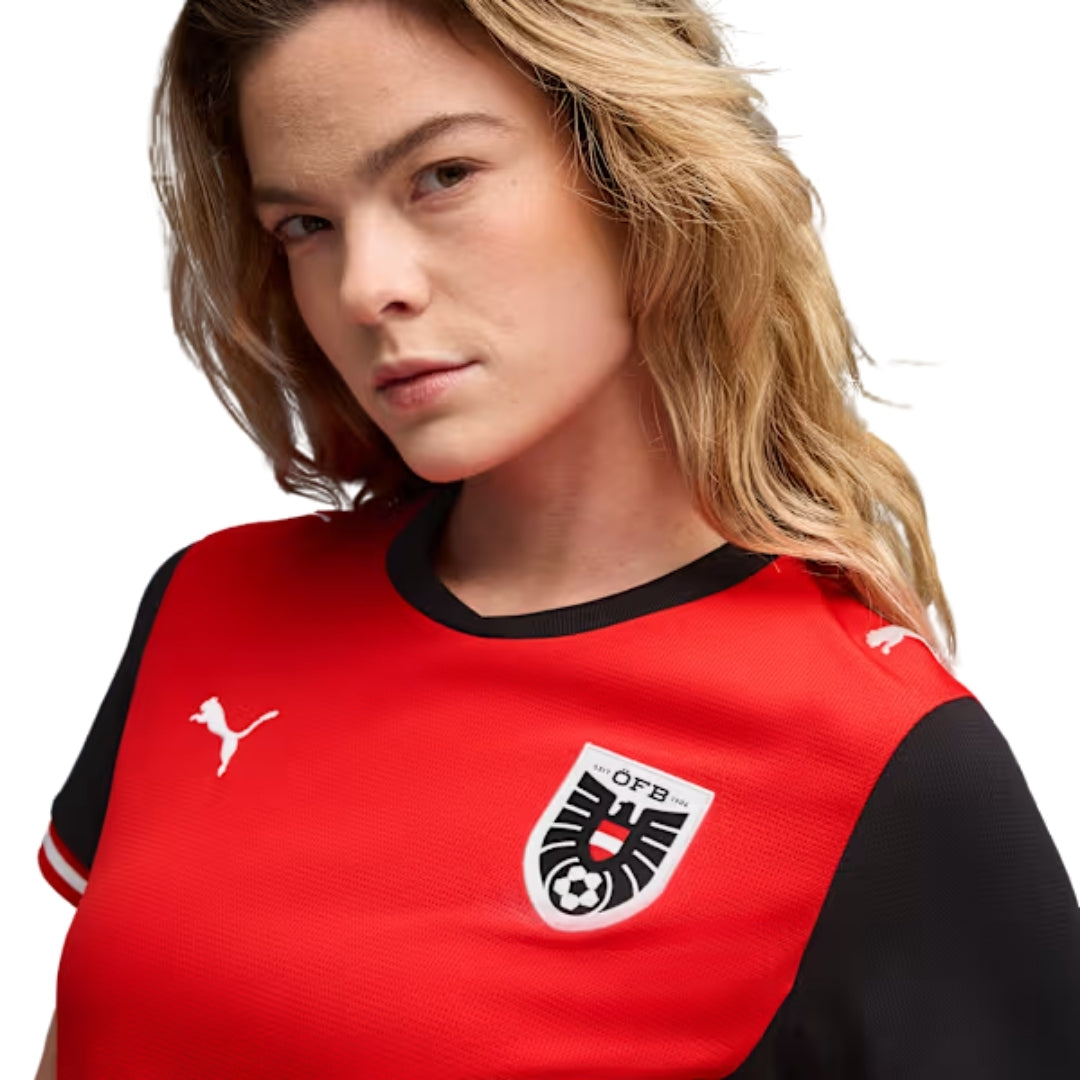 CAMISOLA AUSTRIA PRINCIPAL MUNDIAL 2026 MULHER