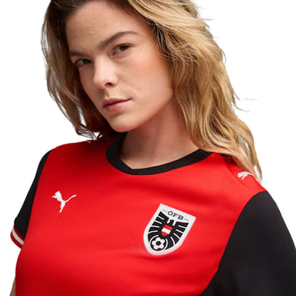CAMISOLA AUSTRIA PRINCIPAL MUNDIAL 2026 MULHER