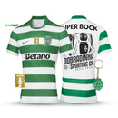 Camisola Sporting Principal DOBRADINHA 2025/26 - LANÇAMENTO! 🦁🏆🏆