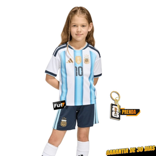 KIT DE CRIANÇA ARGENTINA PRINCIPAL MUNDIAL 2026