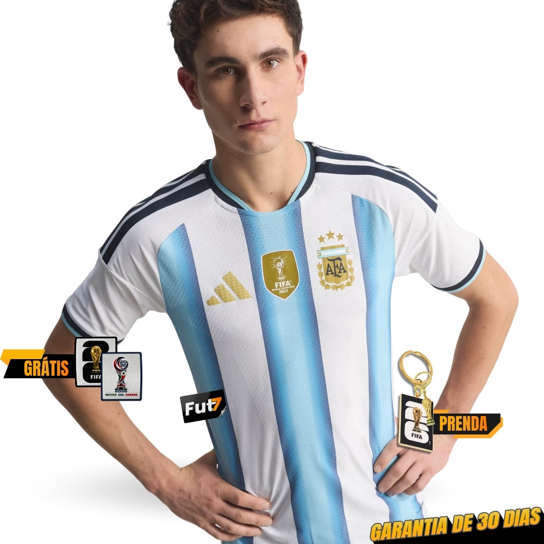 CAMISOLA ARGENTINA PRINCIPAL MUNDIAL 2026 AUTHENTIC