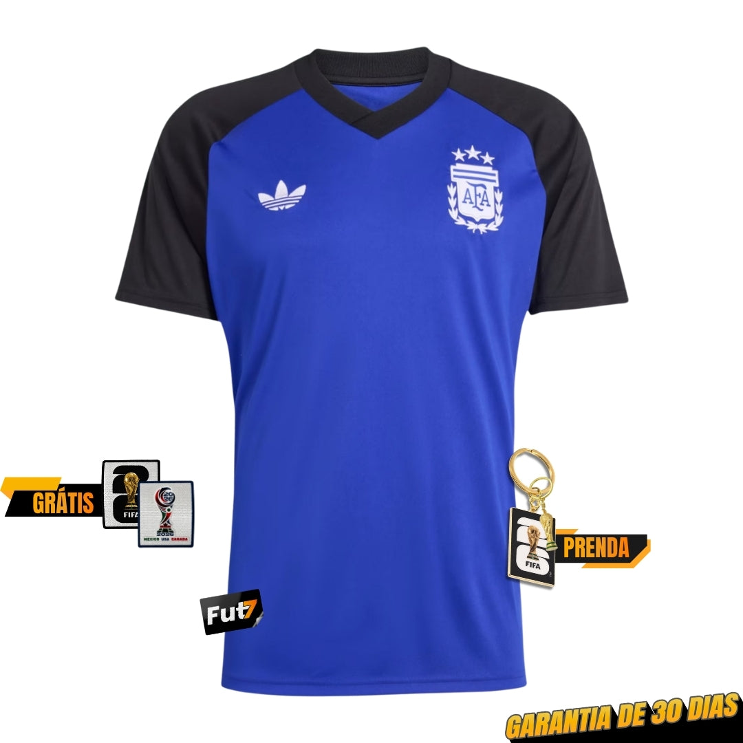 CAMISOLA ARGENTINA ALTERNATIVA MUNDIAL 2026 AQUECIMENTO