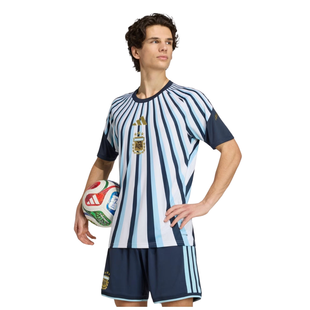 CAMISOLA ARGENTINA MUNDIAL 2026 AQUECIMENTO