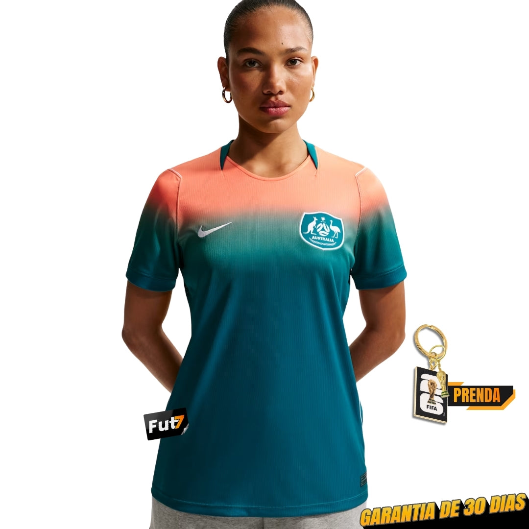 CAMISOLA AUSTRÁLIA ALTERNATIVA MUNDIAL 2026 MULHER