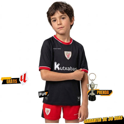 KIT DE CRIANÇA ATHLETIC CLUB BILBAO ALTERNATIVA 26/27