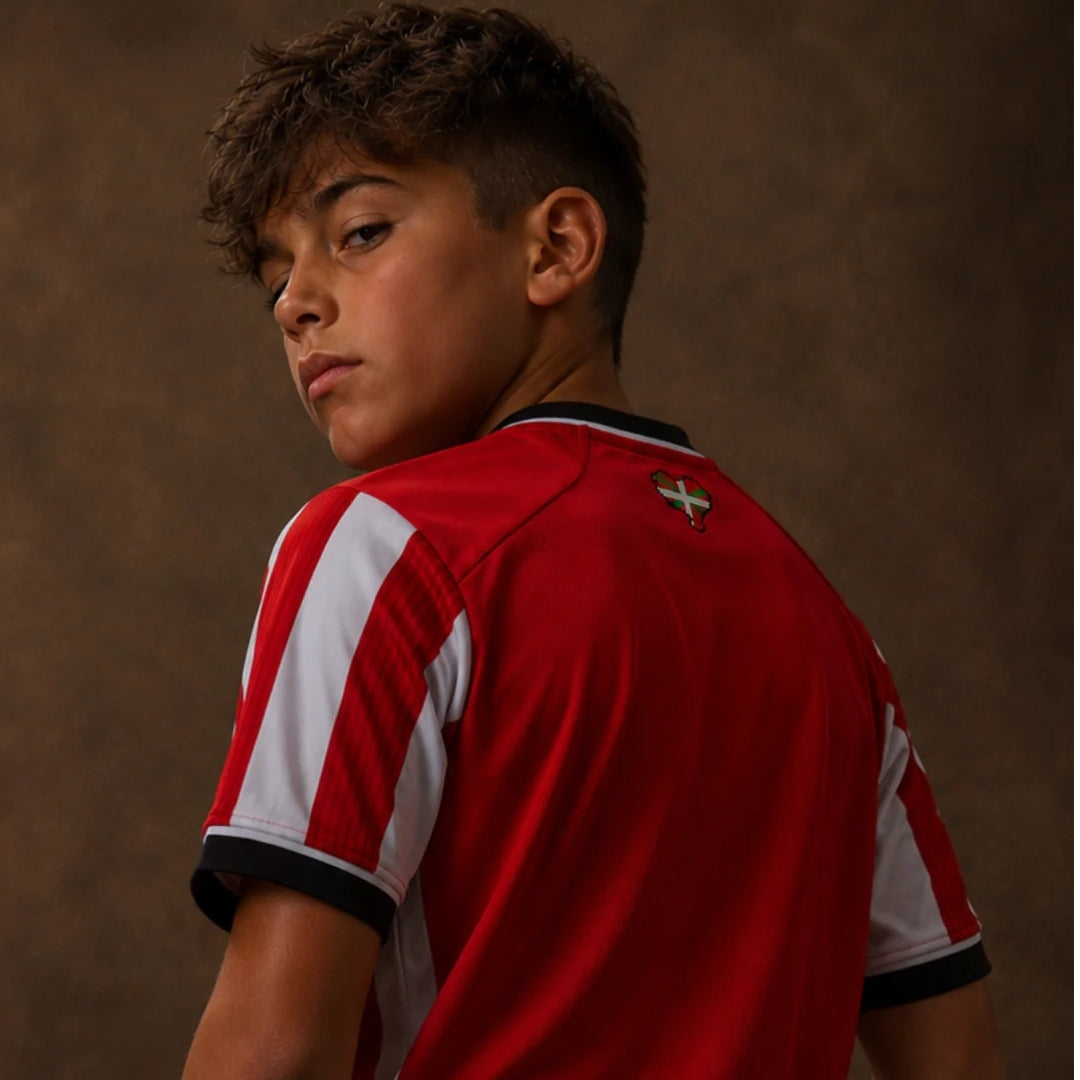 KIT DE CRIANÇA ATHLETIC CLUB BILBAO PRINCIPAL 26/27