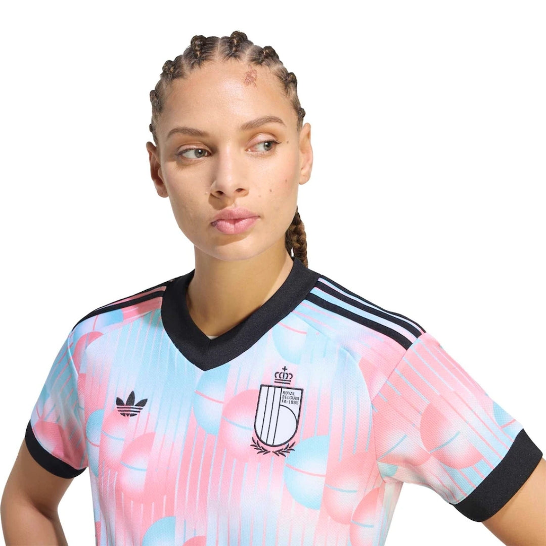 CAMISOLA BÉLGICA ALTERNATIVA MUNDIAL 2026 MULHER