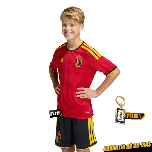 KIT DE CRIANÇA BÉLGICA PRINCIPAL MUNDIAL 2026