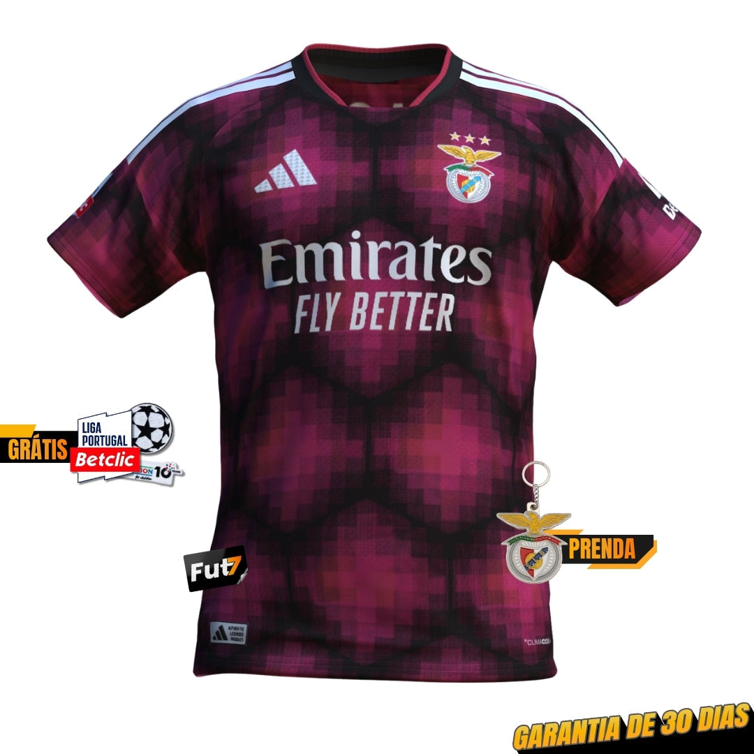 CAMISOLA BENFICA TERCEIRO 26/27 - [pré venda: 11 a 18 dias úteis pós compra]