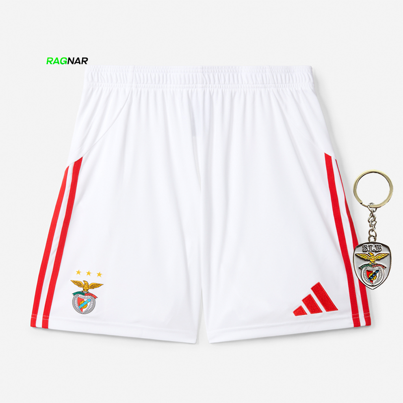 Calções Benfica Principal 2025/26 - ÚLTIMAS UNIDADES! 🔥🦅