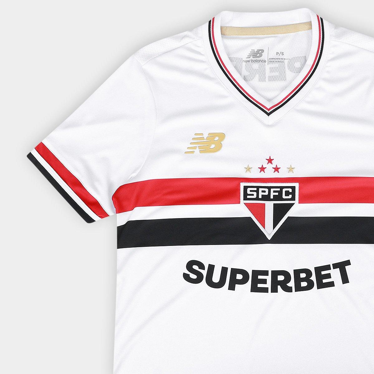Camisola Feminina New Balance São Paulo 2025/26 I