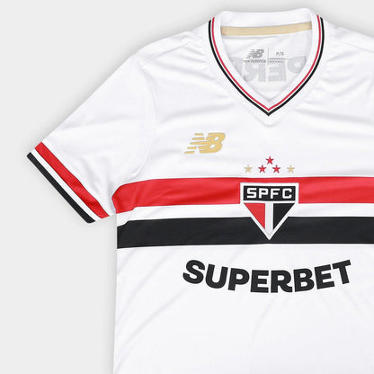 Camisola Feminina New Balance São Paulo 2025/26 I