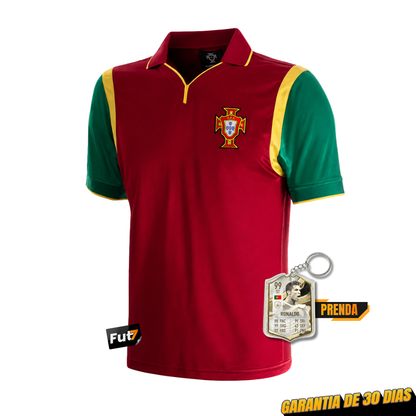 CAMISOLA PORTUGAL RELANÇAMENTO RETRÔ 1992-2026
